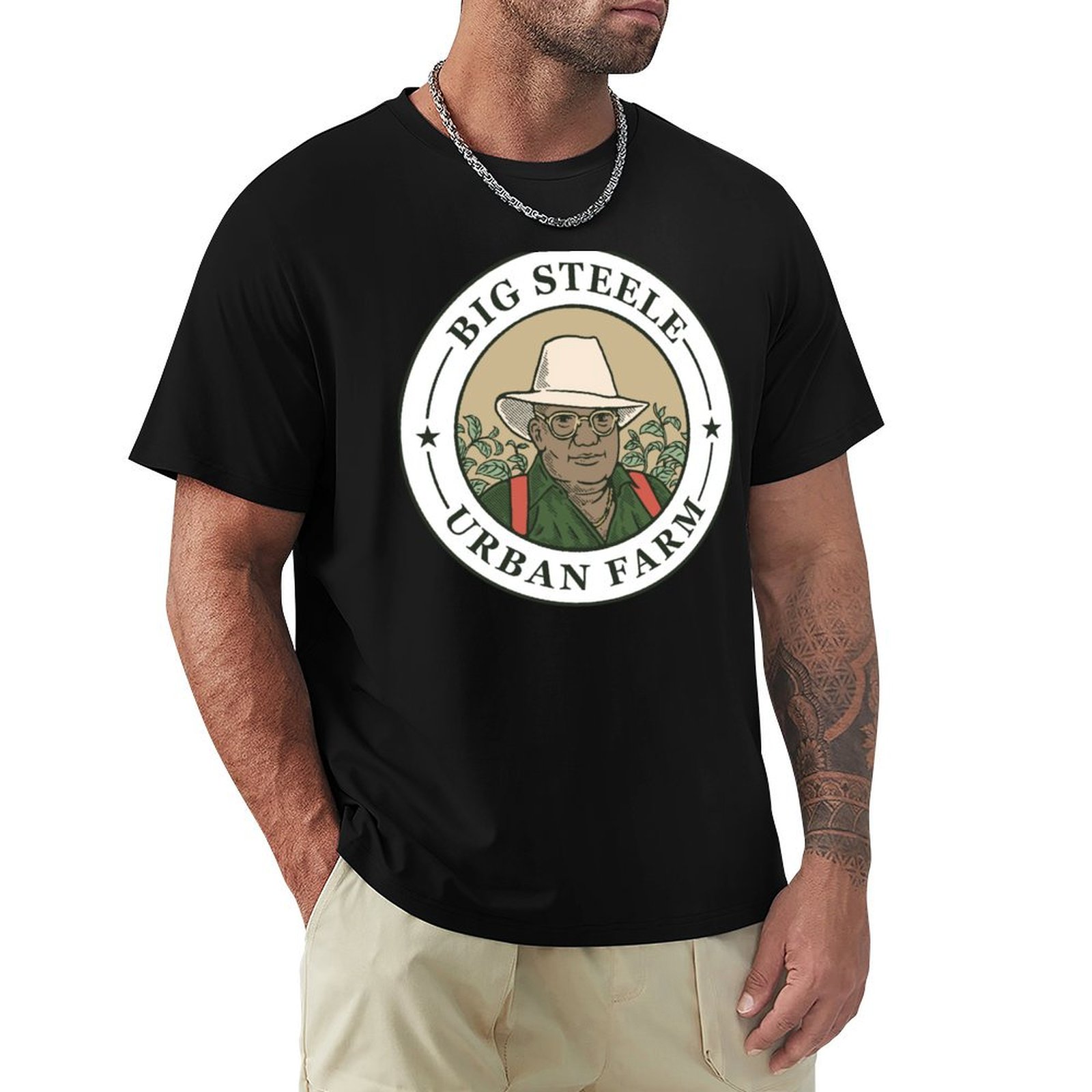 Urban Farming In China - T-shirt Urban Farming, t-shirt basique à