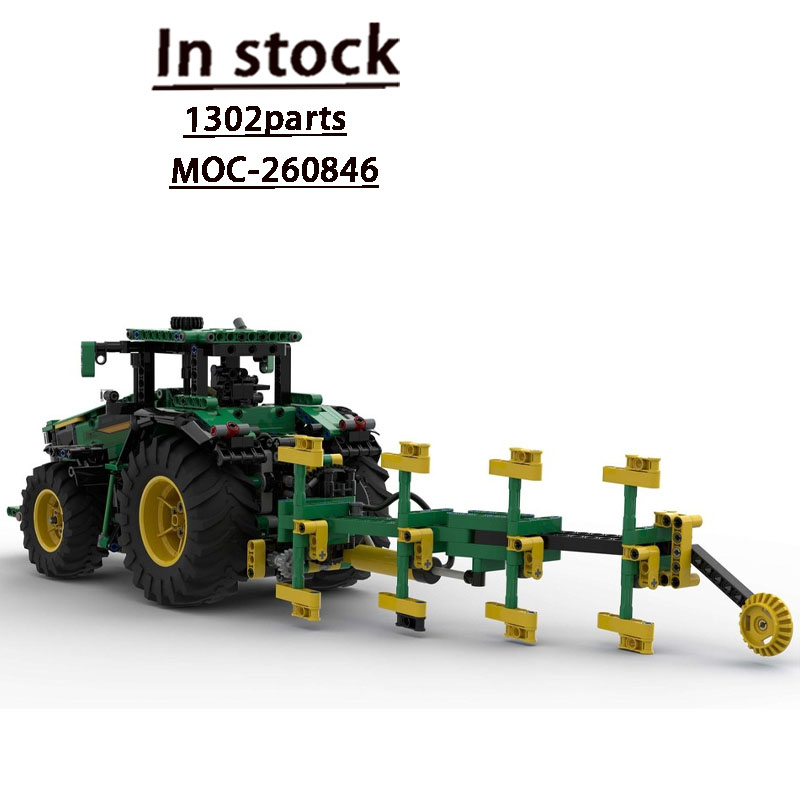 Urban Farming Building - MOC-260846 Modèle de tracteur à charrue