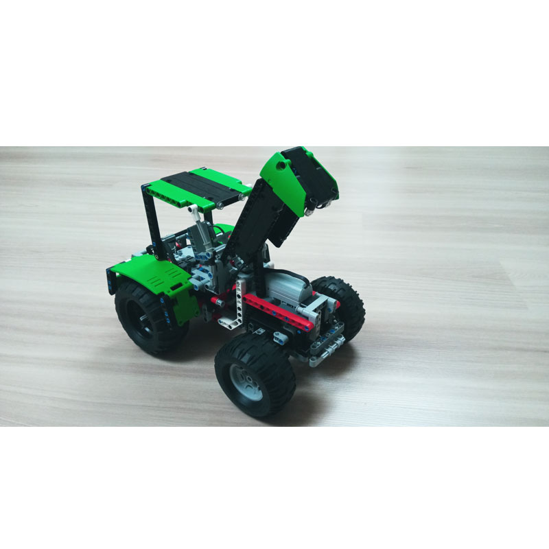 Urban Farming Building - Modèle de tracteur agricole moyen MOC-80667