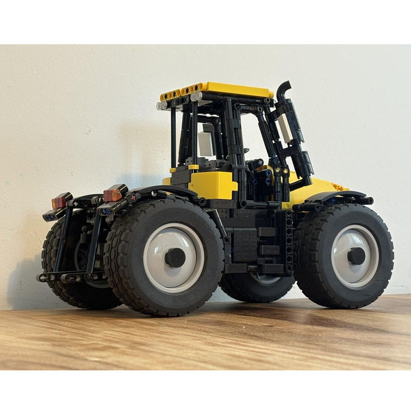 Modèle de tracteur jaune-noir  - Urban Farming Building avis et prix