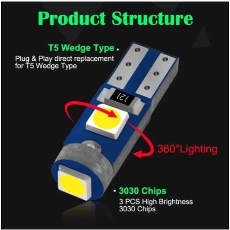 Ampoule Led T5 W3W W1.2W 3030  - Grow Light T5 avis et prix