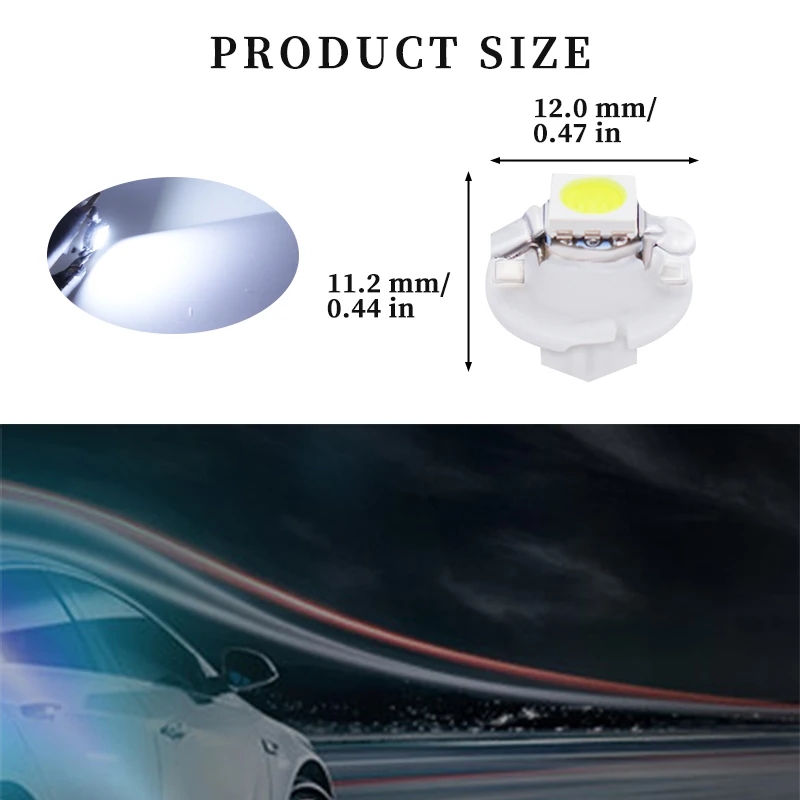 10 pièces 12V 7 couleurs B8.4  - Grow Light T5 avis et prix