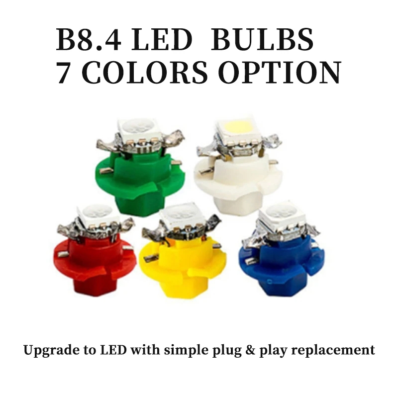 10 pièces 12V 7 couleurs B8.4  - Grow Light T5 avis et prix